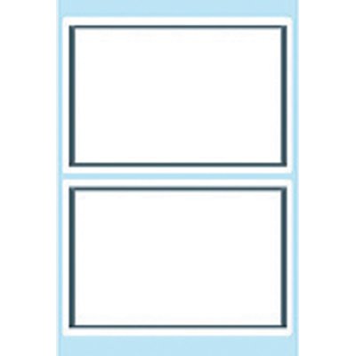Etiket HERMA 5715 53x80mm schrift grijs kader 12 stuks