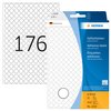Etiket HERMA 2210 rond 8mm wit 5632 stuks foto