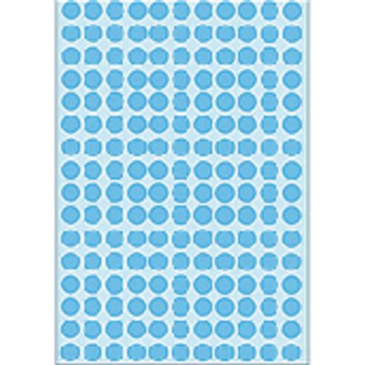 Etiquette HERMA 2213 rond 8mm bleu 5632 pièces