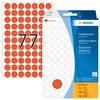 Etiket HERMA 2232 rond 13mm rood 2464 stuks foto