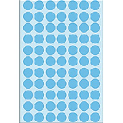 Etiquette HERMA 2233 rond 13mm bleu 2464 pièces