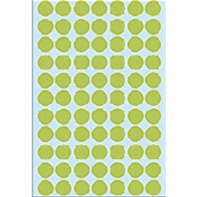 Etiquette HERMA 2235 rond 13mm vert 2464 pièces