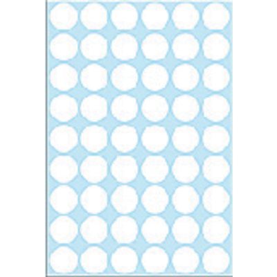 Etiket HERMA 2240 rond 16mm wit 1728 stuks