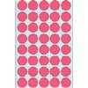 Etiket HERMA 2256 rond 19mm fluor rood 960 stuks foto
