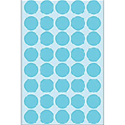 Etiquette HERMA 2253 rond 19mm bleu 1280 pièces