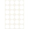 Etiket HERMA 2260 rond 25mm wit 768 stuks foto