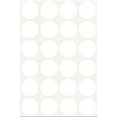 Etiket HERMA 2260 rond 25mm wit 768 stuks