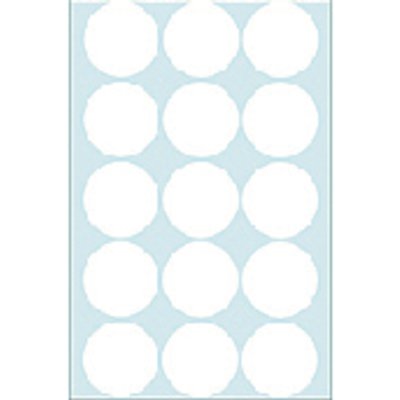 Etiket HERMA 2270 rond 32mm wit 480 stuks