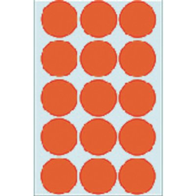 Etiket HERMA 2272 rond 32mm rood 480 stuks
