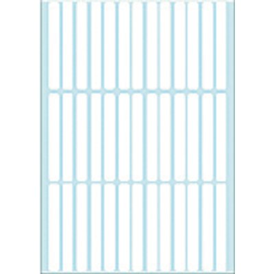 Etiket HERMA 2530 6x50mm wit 1248 stuks