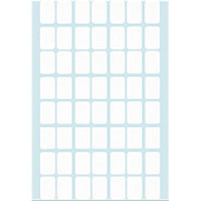 Etiket HERMA 2340 12x18mm wit 1792 stuks