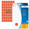 Etiket HERMA 2342 12x18mm rood 1792 stuks foto