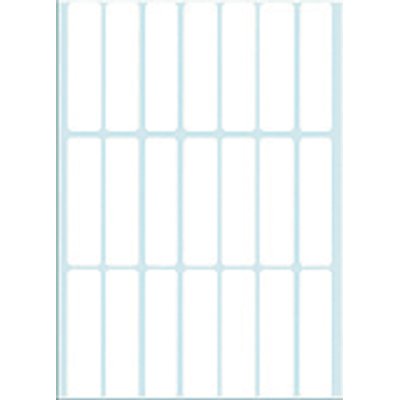 Etiket HERMA 2370 13x50mm wit 672 stuks