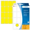 Etiquette HERMA 2451 25x40mm jaune 512 pièces Photo