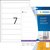 Rugetiket HERMA 8620 smal 38x192mm zelfklevend wit