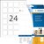 Etiket HERMA 9642 40x40mm QR-code wit 600 stuks