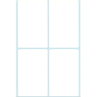 Etiket HERMA 2490 52x82mm wit 128 stuks
