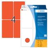 Etiket HERMA 2492 52x82mm rood 128 stuks foto