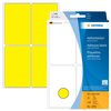 Etiket HERMA 2491 52x82mm geel 128 stuks foto