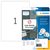 Etiket HERMA 10021 210x297mm A4 verwijderbaar wit 25 stuks