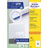 Etiket Avery 3477 105x41mm wit 1400 stuks foto