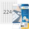 Etiket HERMA 8830 25.4x8.5mm mat wit 5600 stuks foto