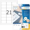 Etiquette HERMA 8838 63,5x38,1mm blanc 525 pièces Photo