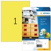 Etiquette HERMA 5148 210x297mm A4 jaune néon 20 pièces Photo