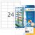 Etiket HERMA 4389 66x33.8mm diepvries wit 600 stuks