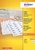 Etiket Avery DP247-100 70x37mm wit 2400 stuks