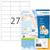 Etiket HERMA 4450 70x32mm premium wit 2700 stuks