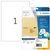Etiquette HERMA 4375 210x297mm A4 transparent 25 pièces
