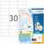 Etiket HERMA 4456 70x29.7mm premium wit 3000 stuks