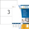 Etiquette HERMA 4664 210x99mm perforé blanc 300 pièces Photo
