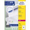 Etiket Avery L7164-100 63.5x72mm wit 1200 stuks foto