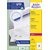 Etiket Avery L7164-100 63.5x72mm wit 1200 stuks