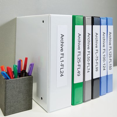 Etiket Dymo LabelWriter multifunctioneel 38x190mm 1 rol á 110 stuks wit