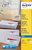 Etiket Avery J8159-40 63.5x33.9mm wit 960 stuks
