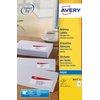 Etiket Avery J8162-40 99.1x33.9mm wit 640 stuks foto