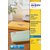 Etiket Avery J8562-25 99.1x33.9mm transparant 400 stuks
