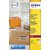 Etiquette Avery L7565-25 99,1x67,7mm transparent 200 pièces