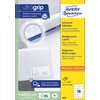 Etiket Avery 3653 105x42.3Mm wit 1400 stuks photo