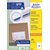 Etiquette Avery 3483 105x148mm A6 blanc 400 pièces