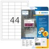 Etiquette HERMA 4690 48,3x25mm blanc 1100 pièces Photo