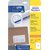 Etiket Avery 6119 210x297mm A4 wit 25 stuks