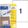 Etiket Avery 6119 210x297mm A4 wit 25 stuks foto