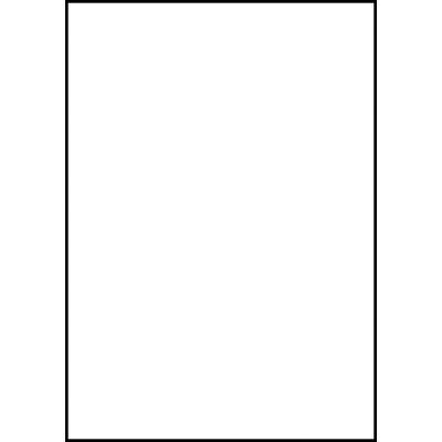 Etiket Avery 6119 210x297mm A4 wit 25 stuks