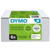 Etiket Dymo LabelWriter naamkaart 54x101mm 6 rollen á 220 stuks wit foto