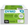 Etiket Dymo LabelWriter multifunctioneel 32x57mm 12 rollen á 1000 stuks wit foto