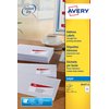 Etiket Avery J8163-10 99.1x38.1mm wit 140 stuks foto